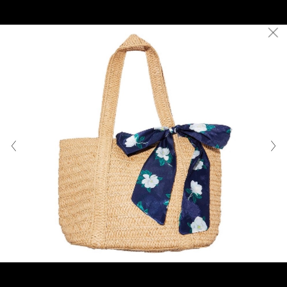 fabfitfun Draper James Straw bag